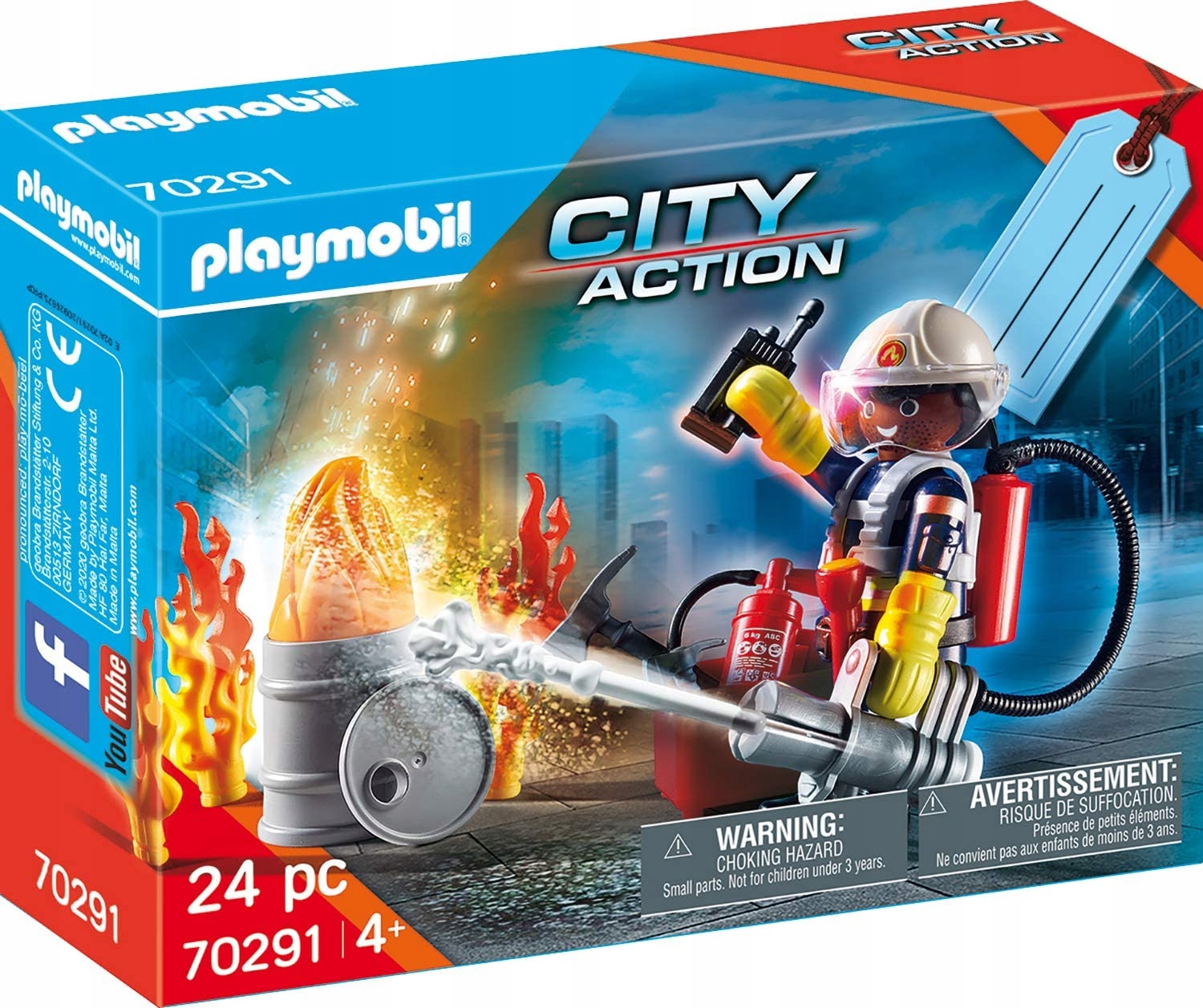 

Playmobil 70291 Zestaw upominkowy dla strazaków