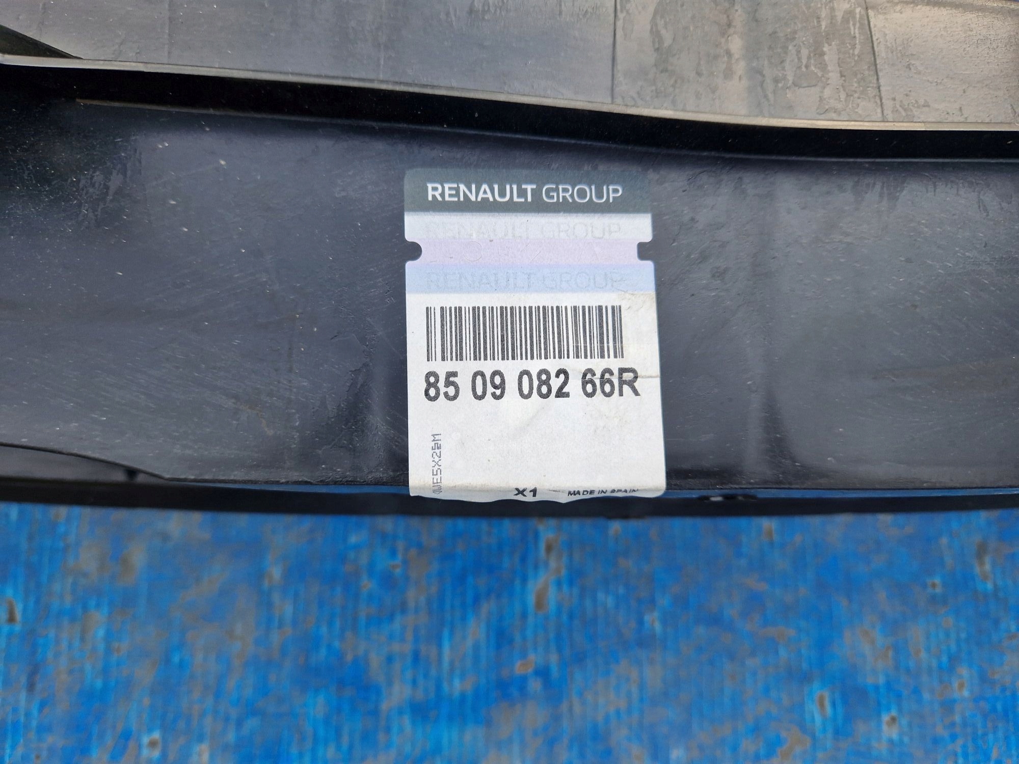 bumper support rear plastic ABSORBER RENAULT CAPTUR II 2019R->