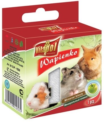 VITAPOL WAPIENKO WAPNO DLA GRYZONI Z JABŁKIEM 40g