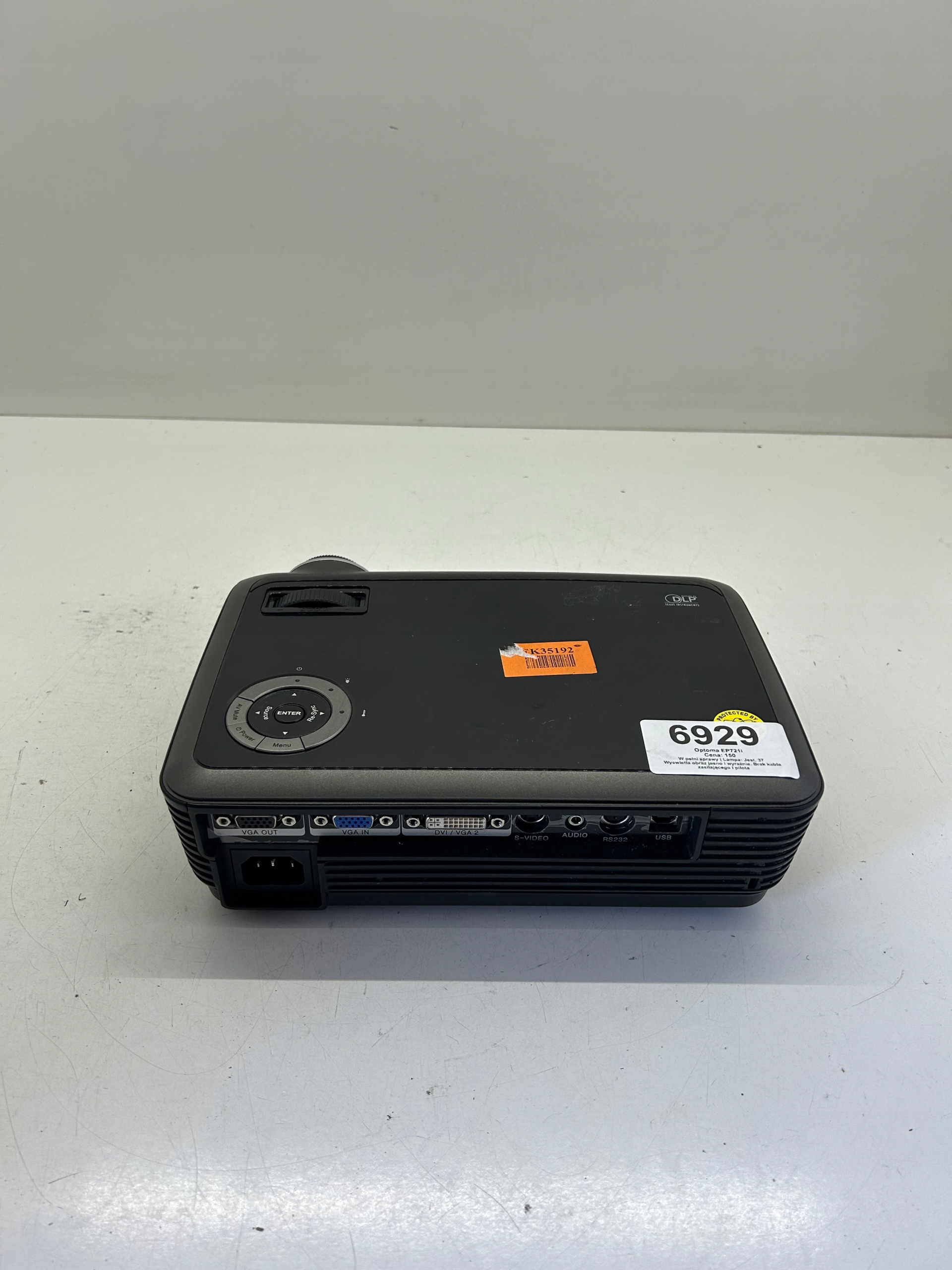 OPTOMA EP1691 projektor DLP