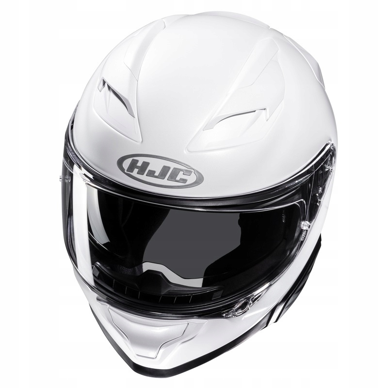 Hjc F71 Solid Pearl White Kask motocyklowy Rozmiar XL