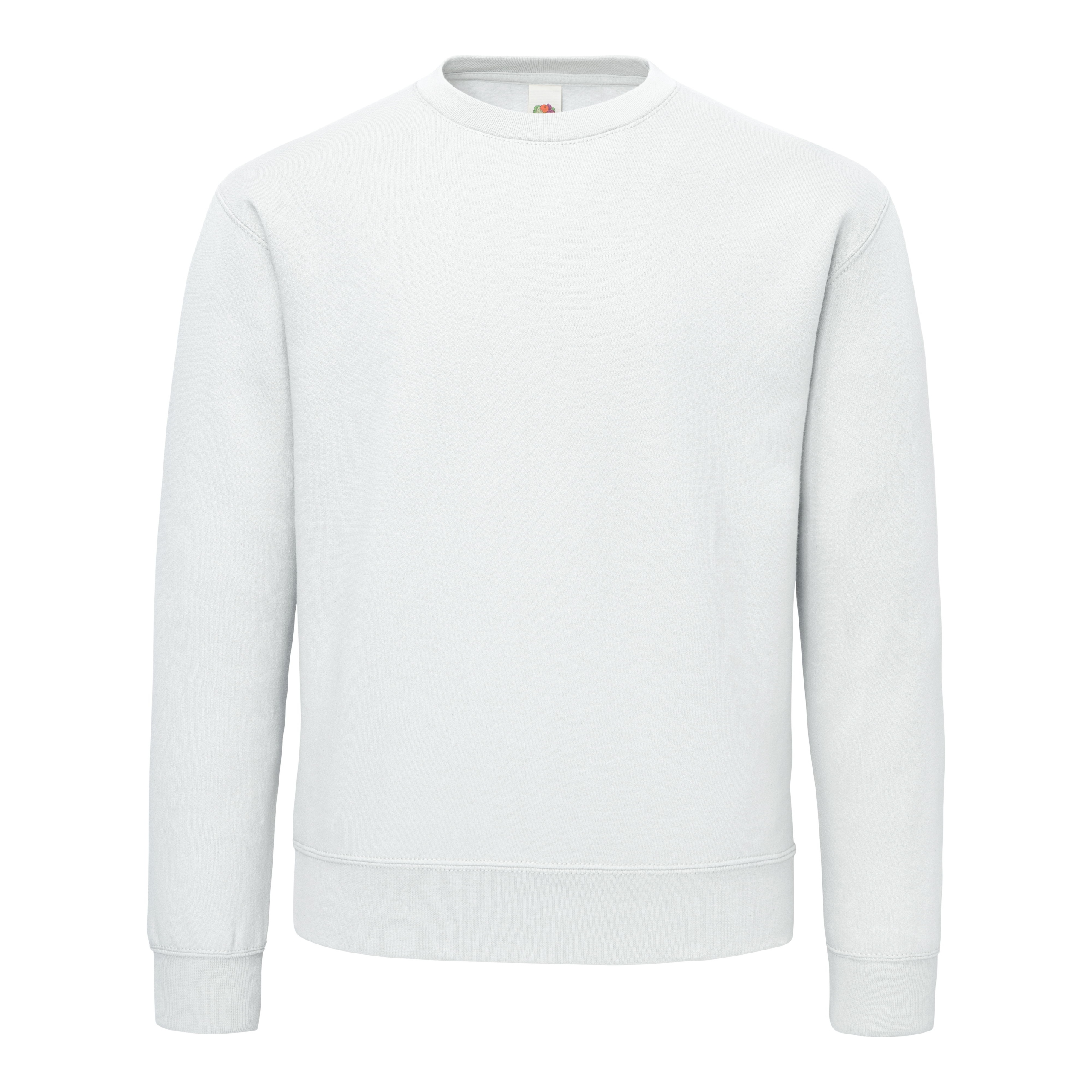Pánská mikina Supercotton Fruit of the Loom Bílá 3XL