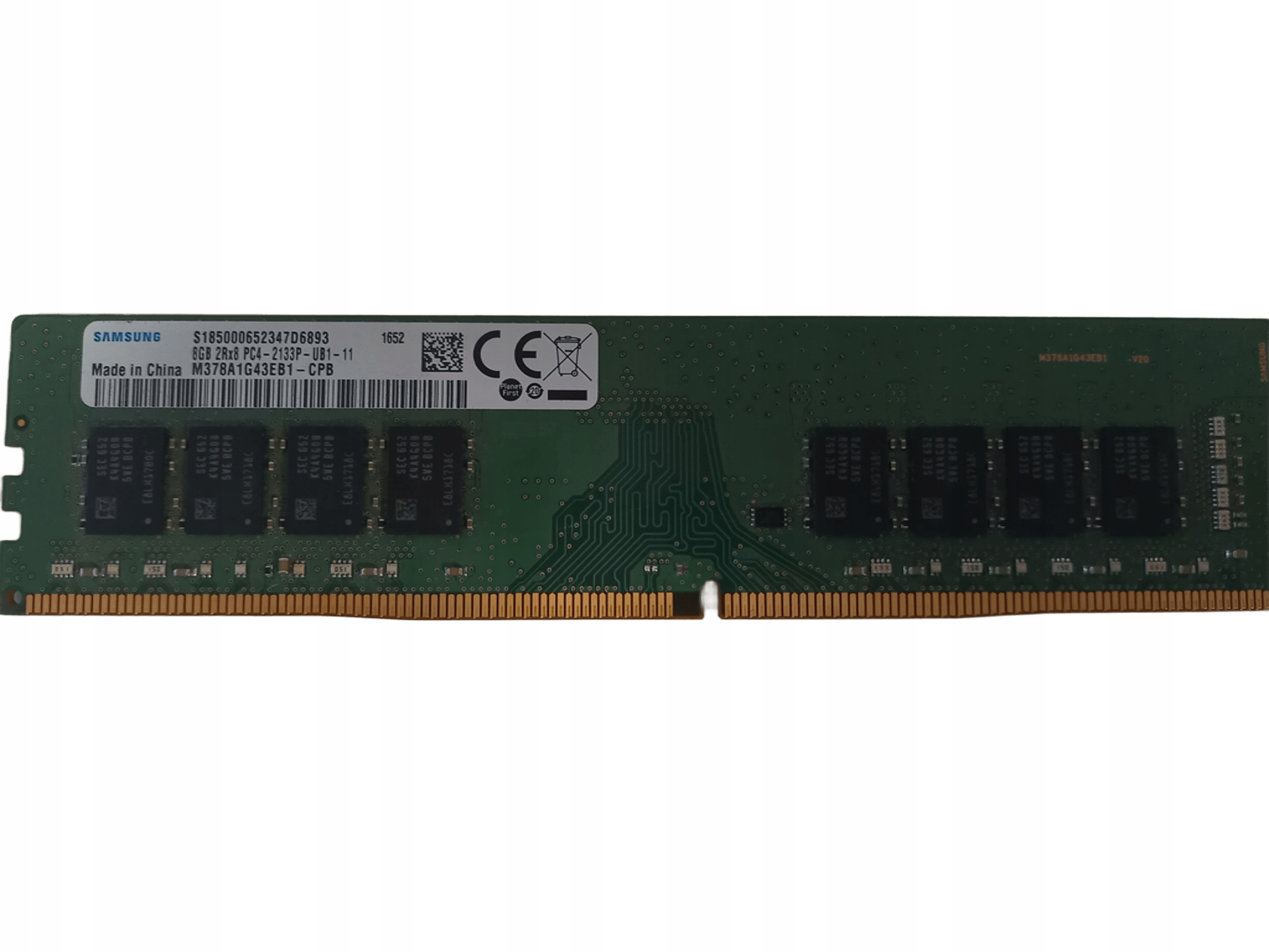 Używana Pamięć RAM DDR4 8GB 2133MHz DIMM