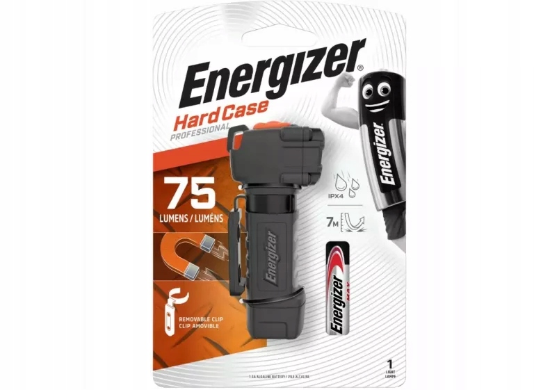 Latarka Energizer Hardcase Professional Multi-use 1*AAA 75LUMEN