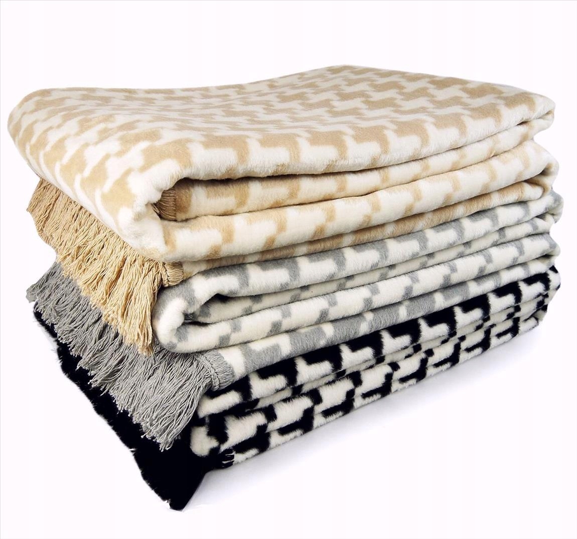 KOC 150x200 BAWEŁNIANY PEPITKA BEŻOWA INSPIRACJA Marka inna