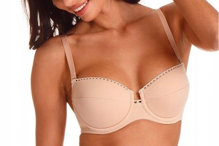 

Biustonosz Alles Elena II U Beżowy 85C Naturalny