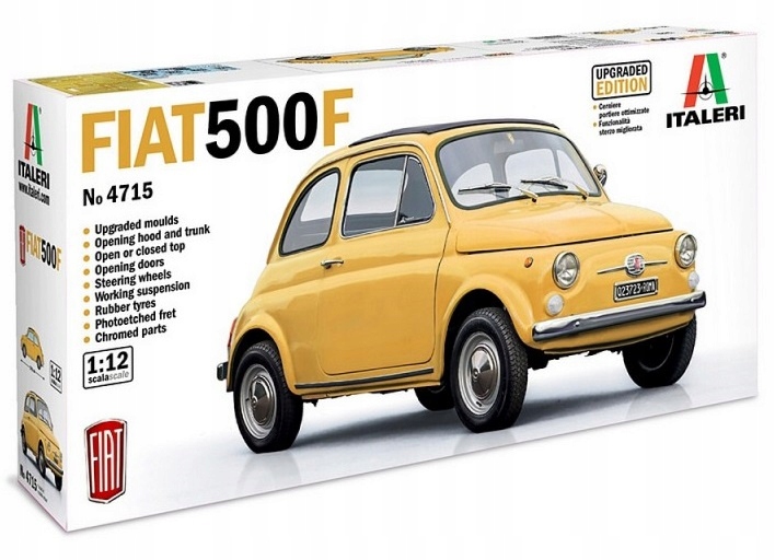 1:12 Fiat 500 F Upgraded Edition