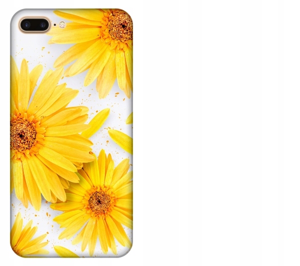 

Etui pokrowiec iPhone 8 Plus Sloneczniki
