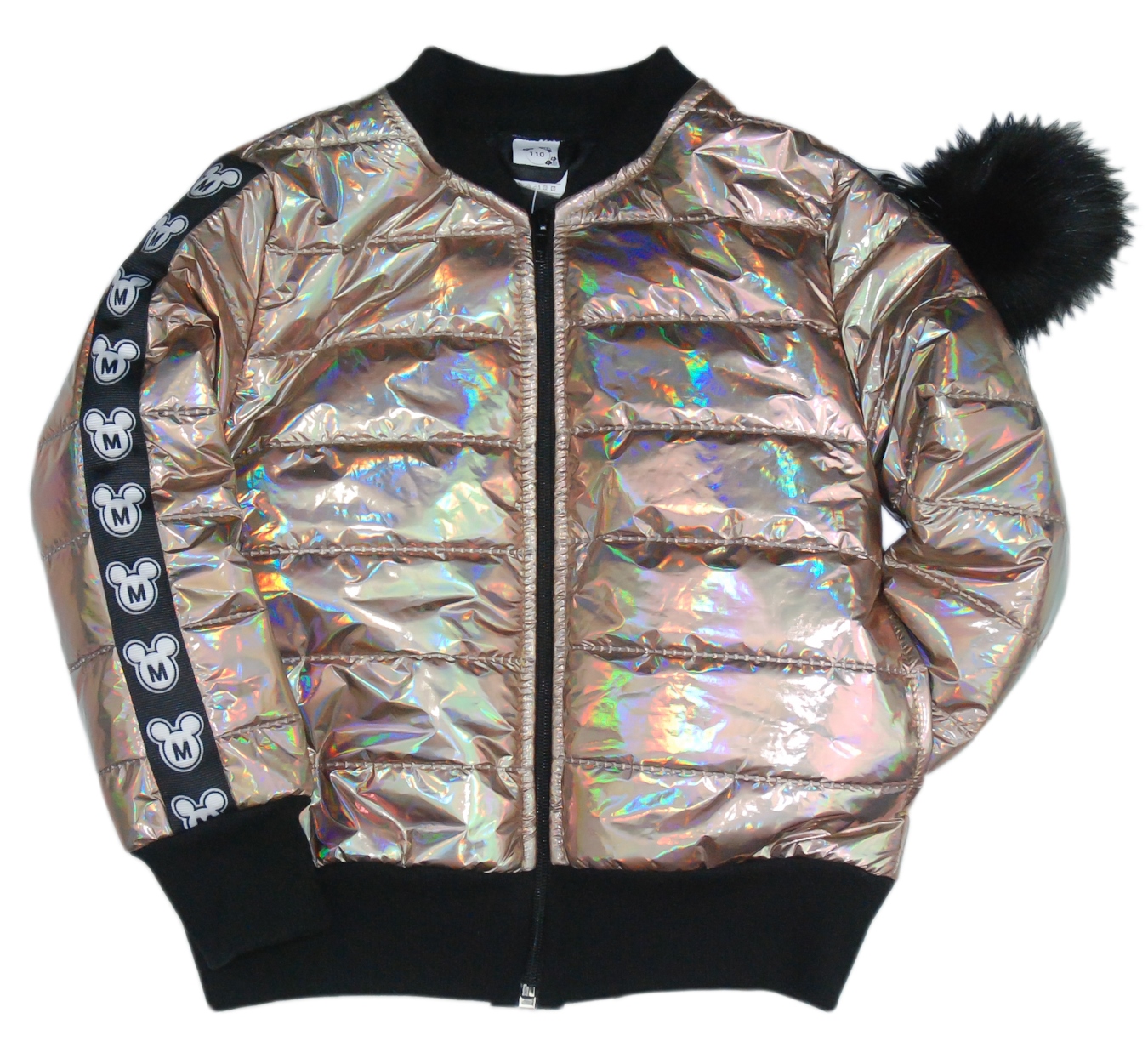 PRZEJŚCIOWA ZŁOTA KURTKA BOMBERKA MYSZKA 116 Marka Inna marka