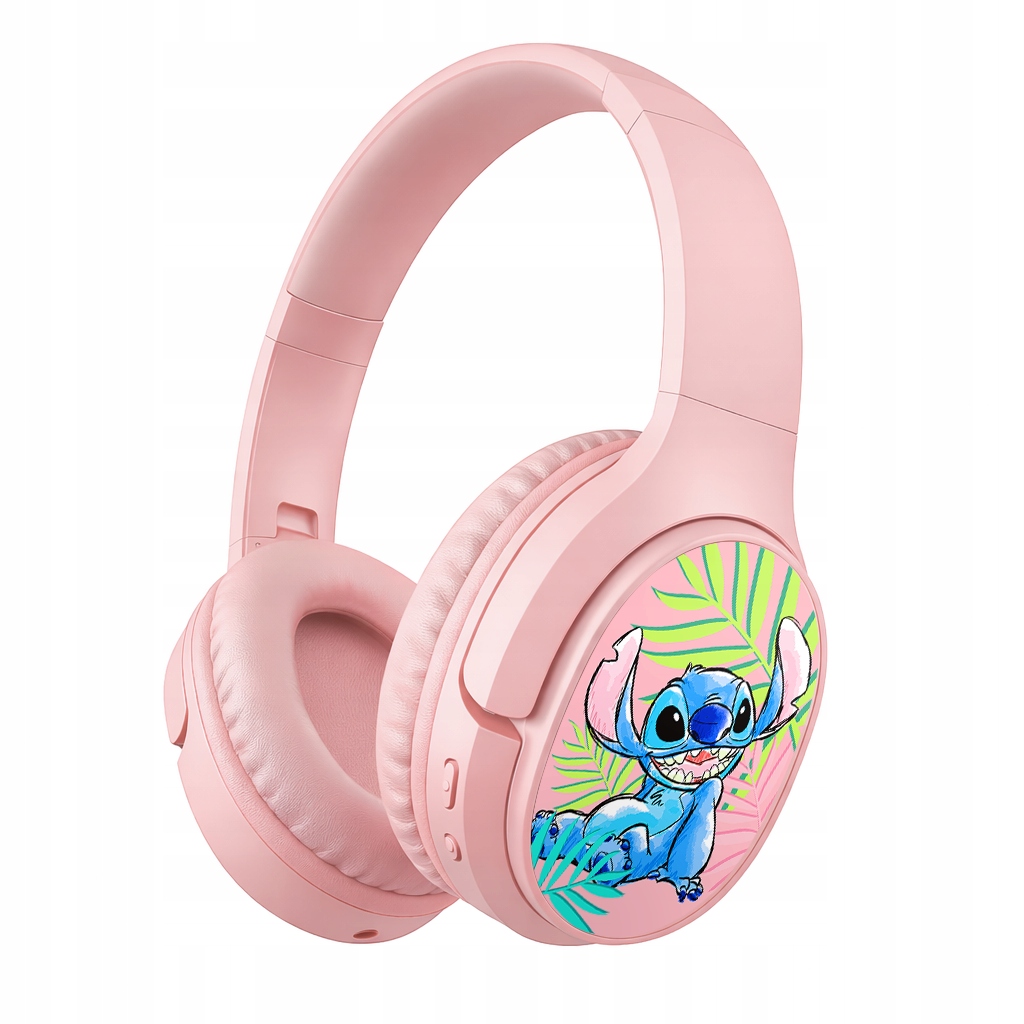 Sluchátka Stitch Růžová do uší pro dívku
