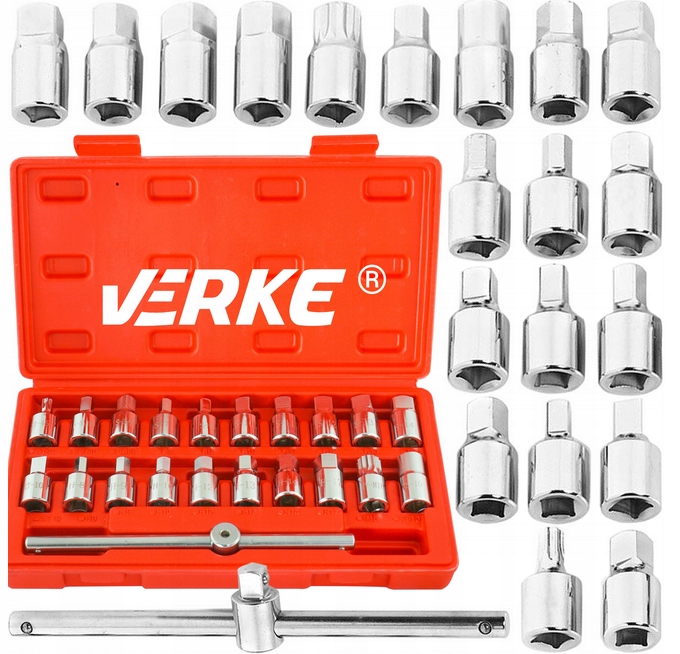 

Klucze Nasadki Korków Oleju Misek Olejowych Zestaw