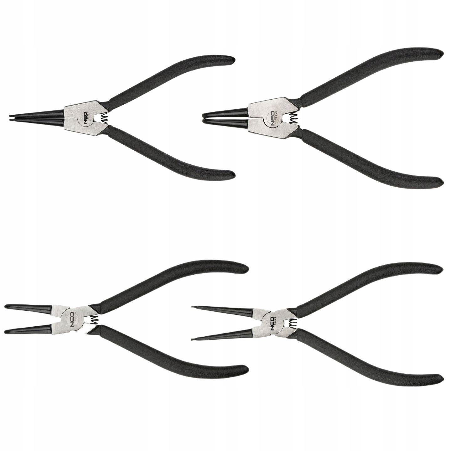 ZESTAW SZCZYPIEC SEGERA DO PIERŚCIENI OSADCZYCH NEO TOOLS 170 MM - 180 MM
