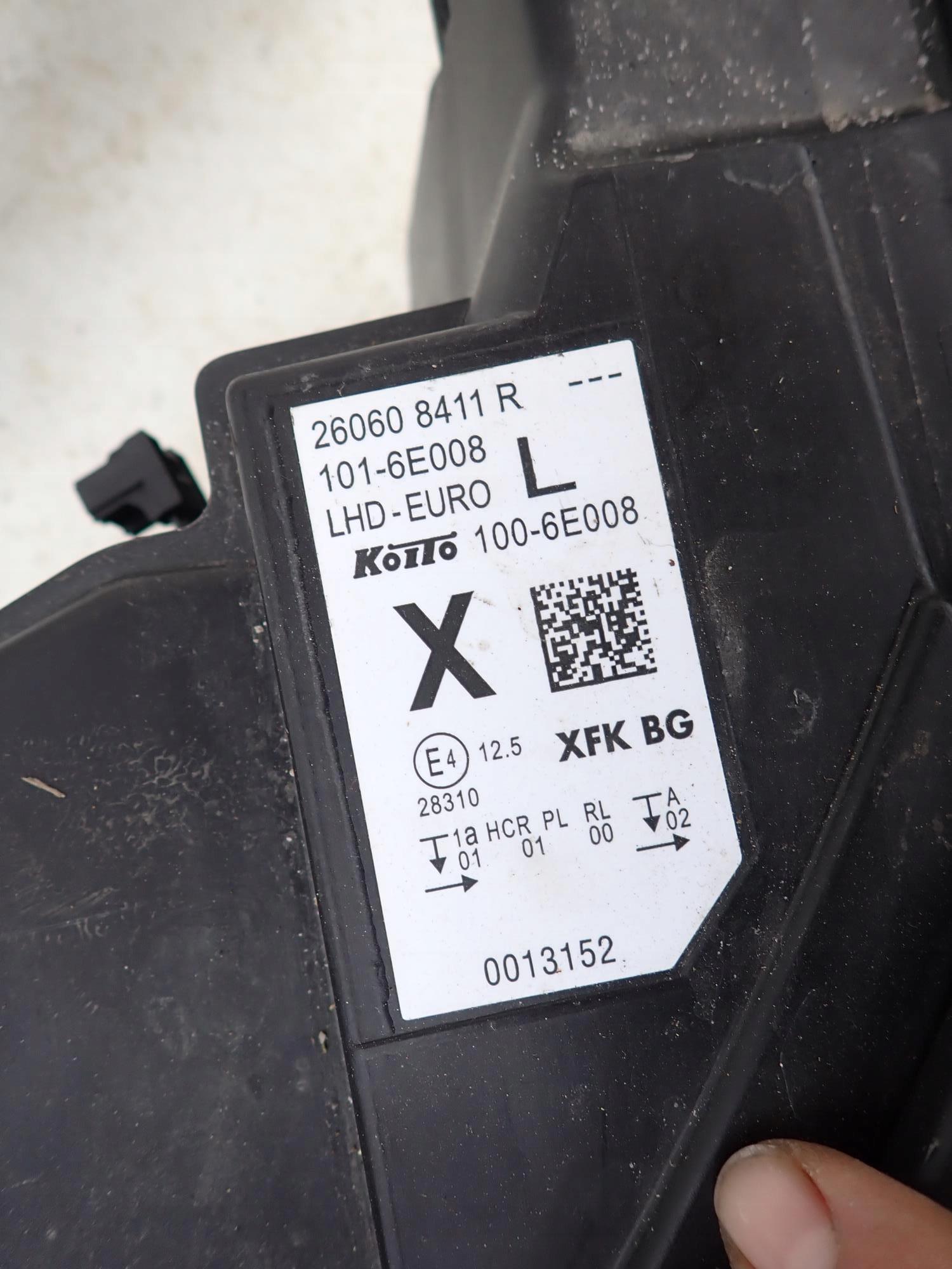 RENAULT KANGOO III 3 21- light front front left