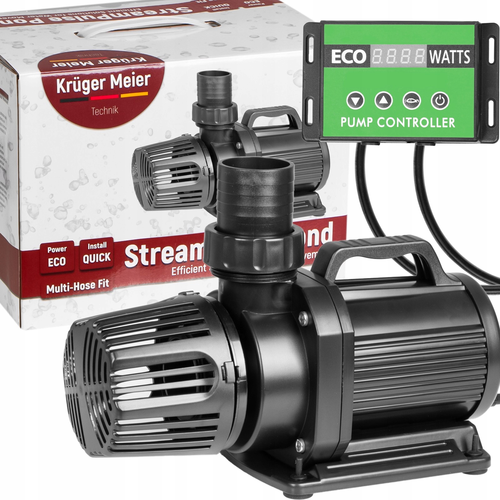 Pumpa Do Jazierka 20000 Lh Keramická Morská Os Voda Odolný Filter 150 W