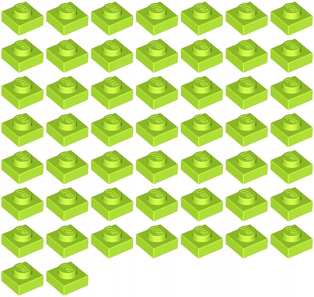 

Lego 3024 Płytka 1x1 lime Nowa (10g) 51 szt.