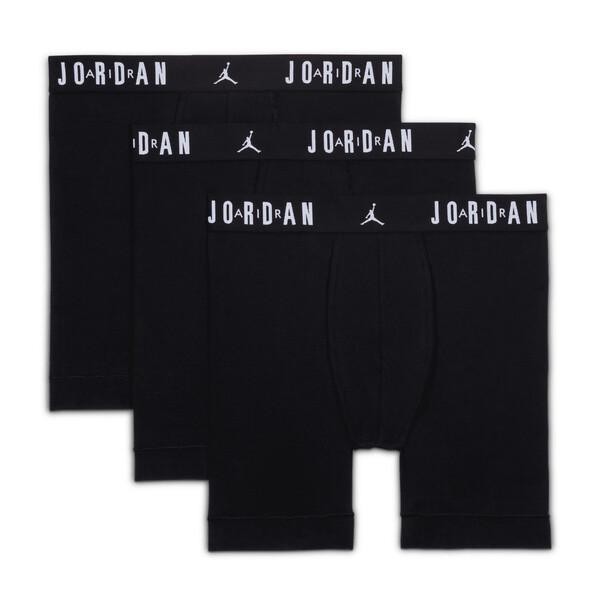 Boxerky, tanga, slipy Jordan men flight cotton core 3pk bb boxer