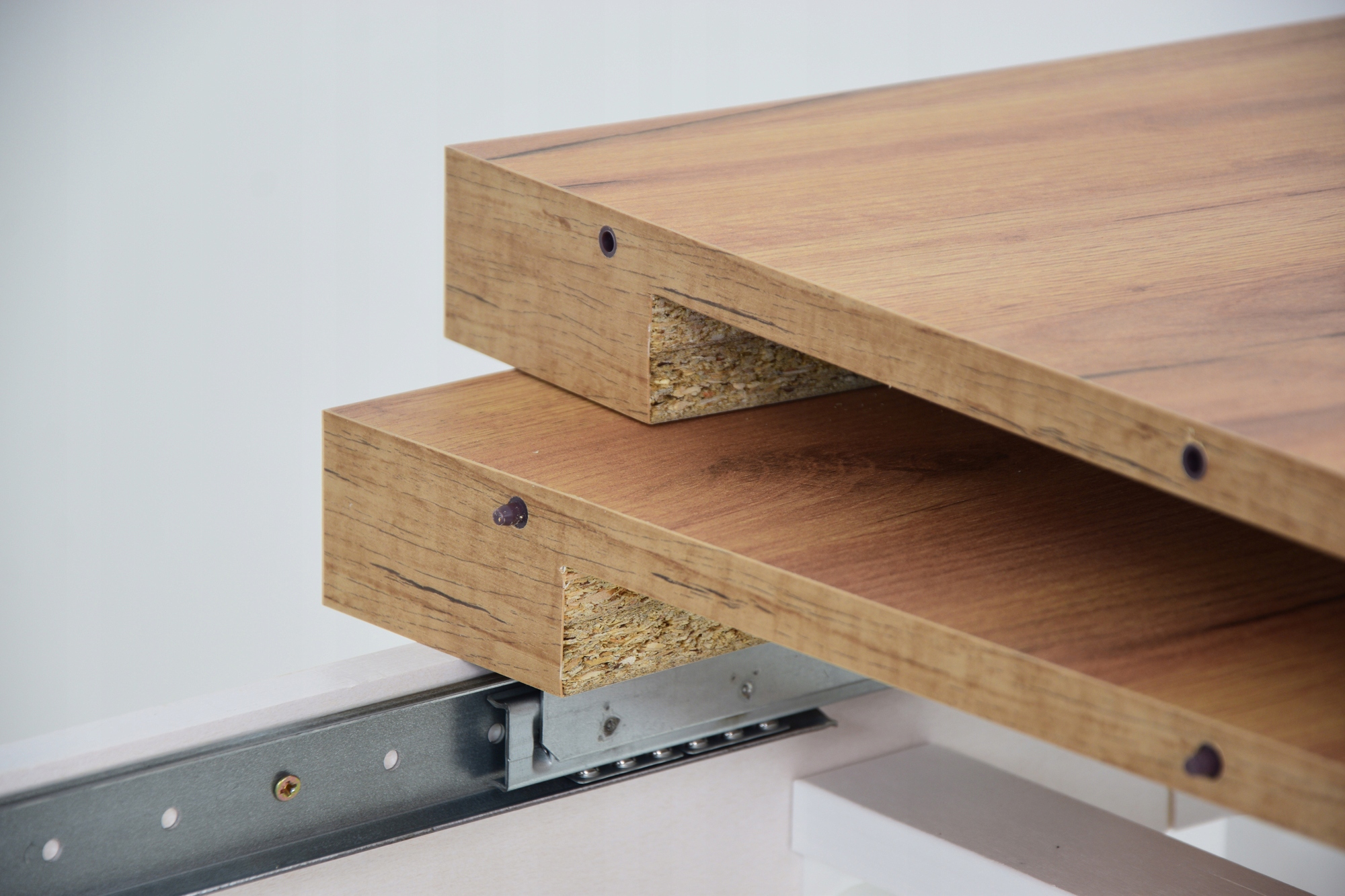 4 SKANDYNAWSKIE krzesła DREWNIANE i Stół 80x140 Maksymalna długość rozłożonego stołu 180 cm