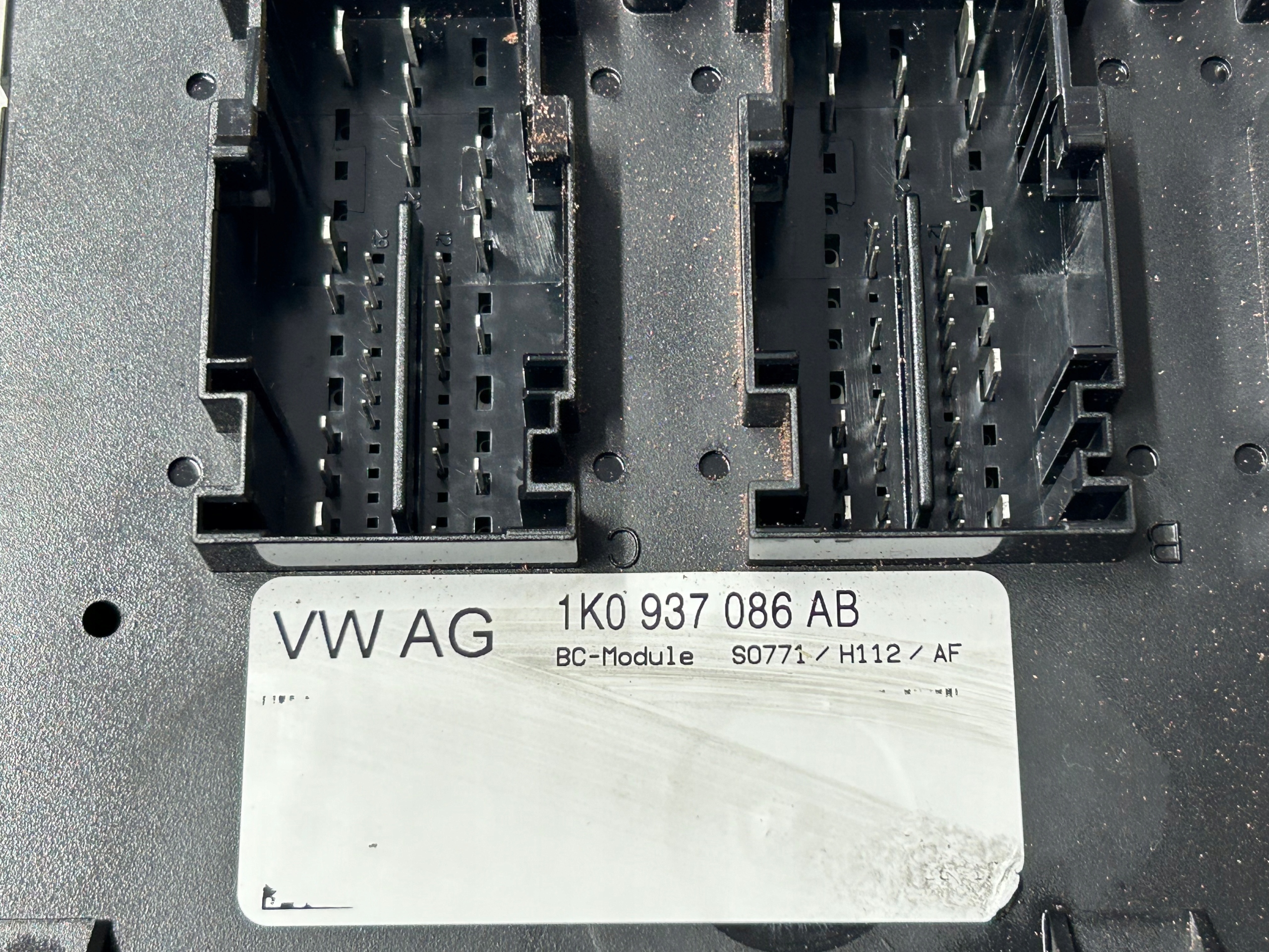 SKODA VOLKSWAGEN Unité commande confort 1K0937086AB