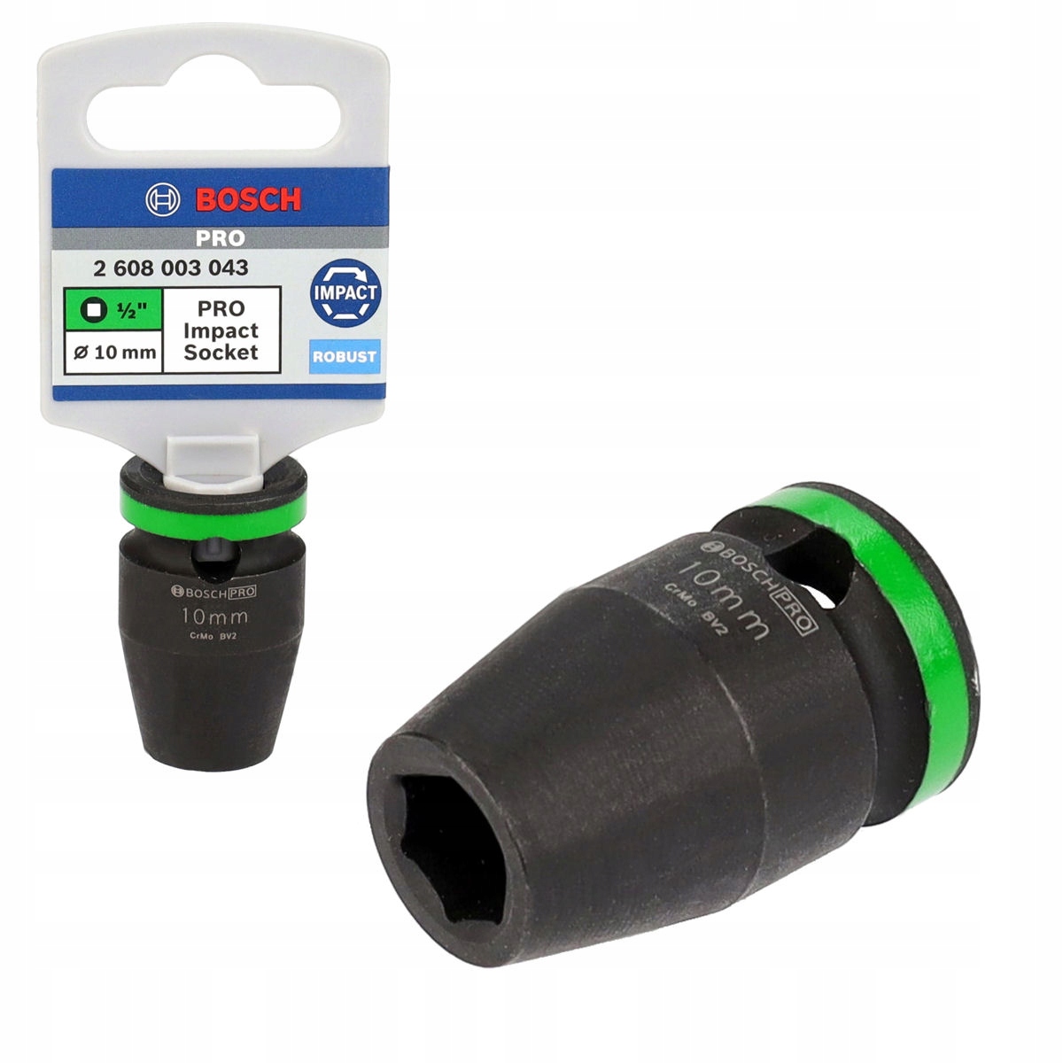 Nasadka Udarowa 10 mm 1/2" Pro Impact Socket Set Bosch