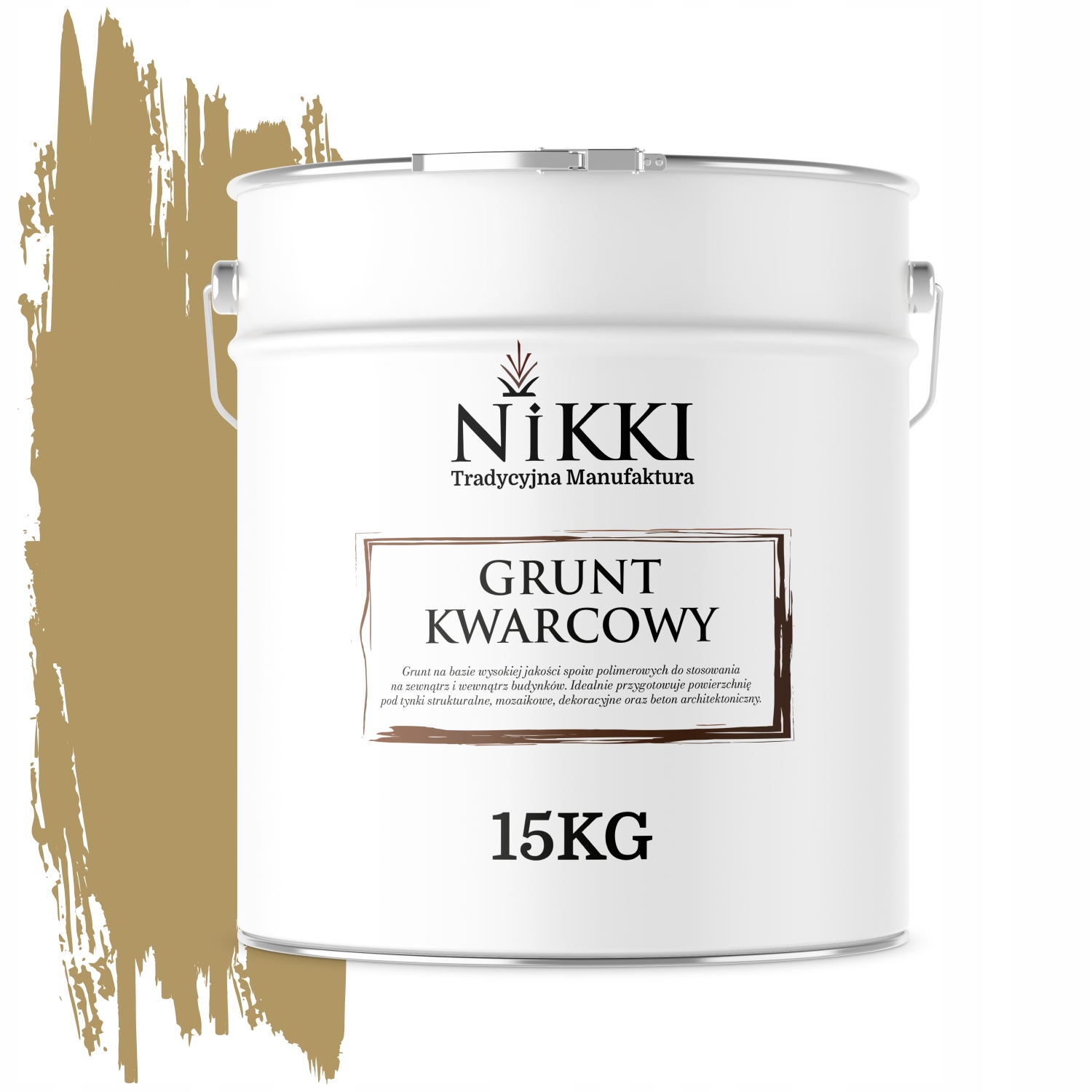 Kremenitý Základný Náter Na Mozaikovú Omietku Hnedý M62 15 Kg