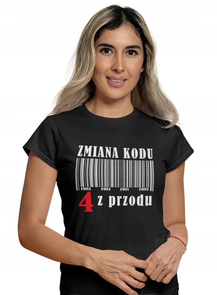 

Koszulka Damska 40 Urodziny Rozm S-xxl