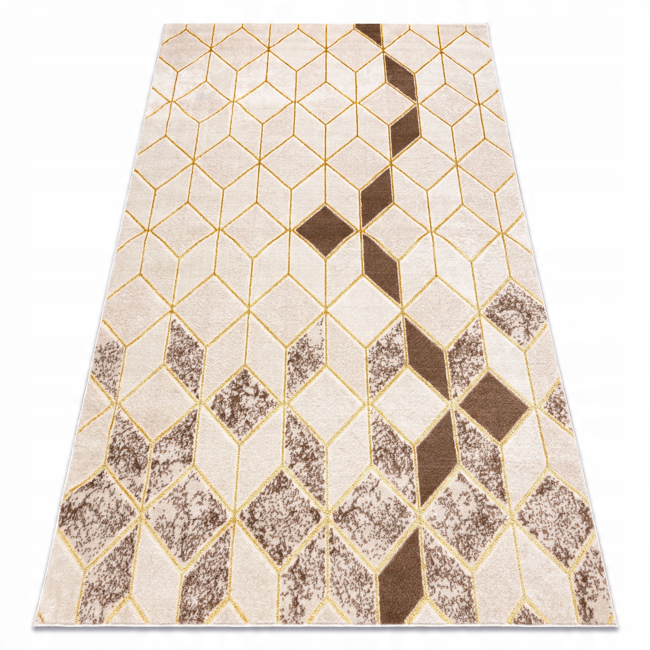 

Dywan Nowoczesny Mefe 120x170 cm Kostki 3D #AT3685