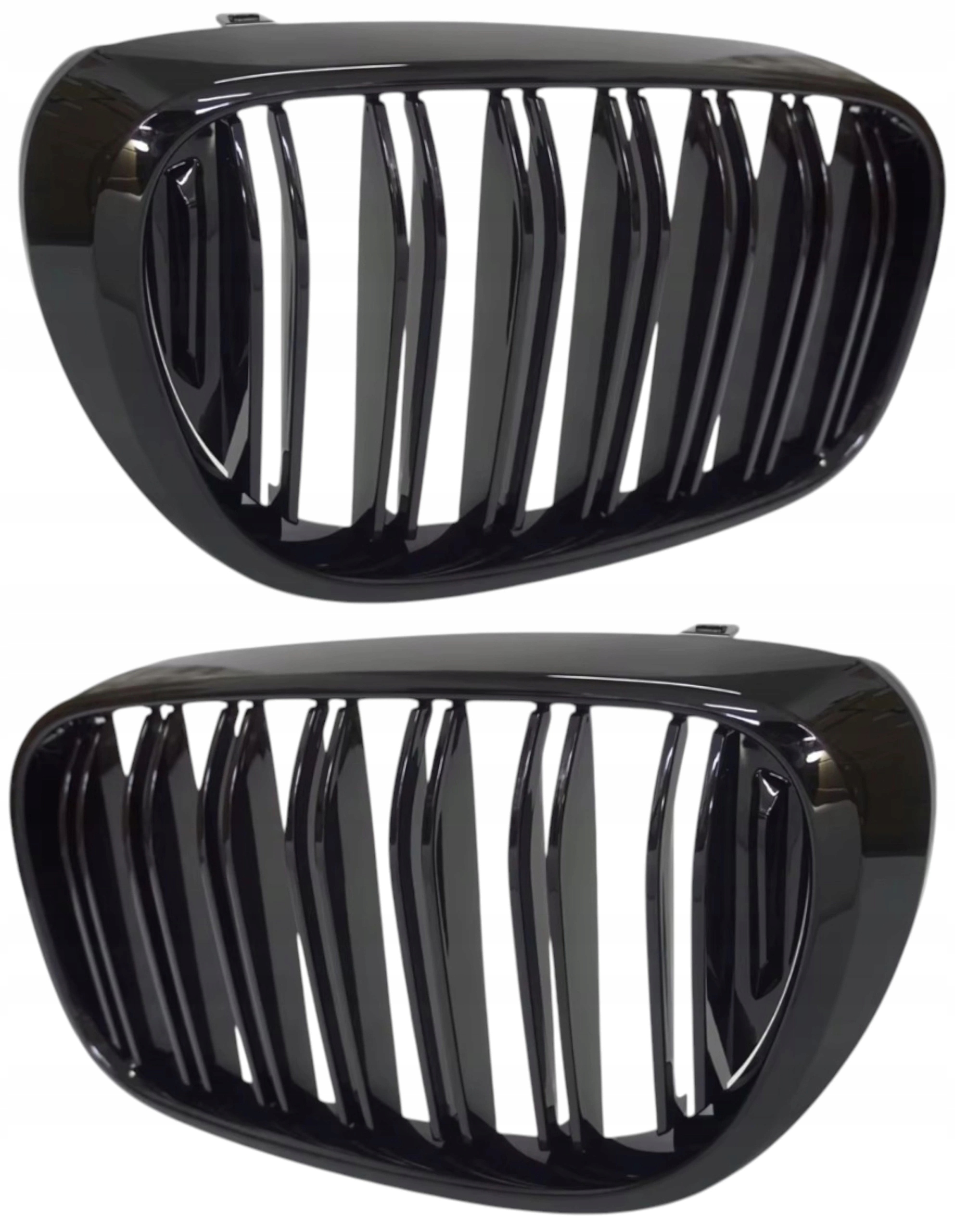 Atrapa Nerki Grill Mřížka pro Bmw 7 G11 G12 2015+ Černý Lesk