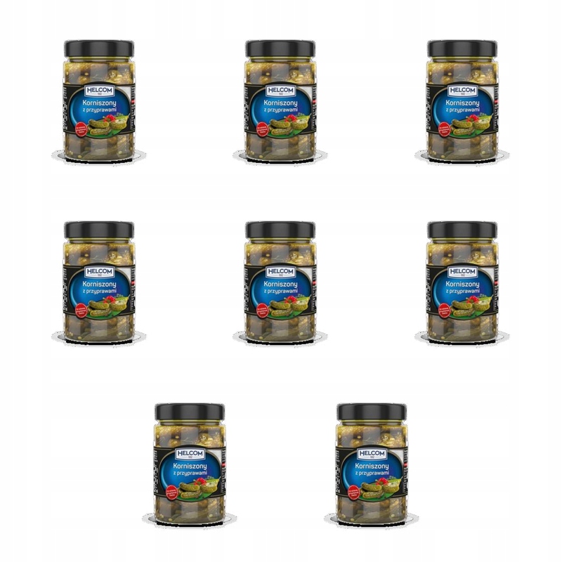 Kořenové okurky s kořením 327 ml Helcom X8