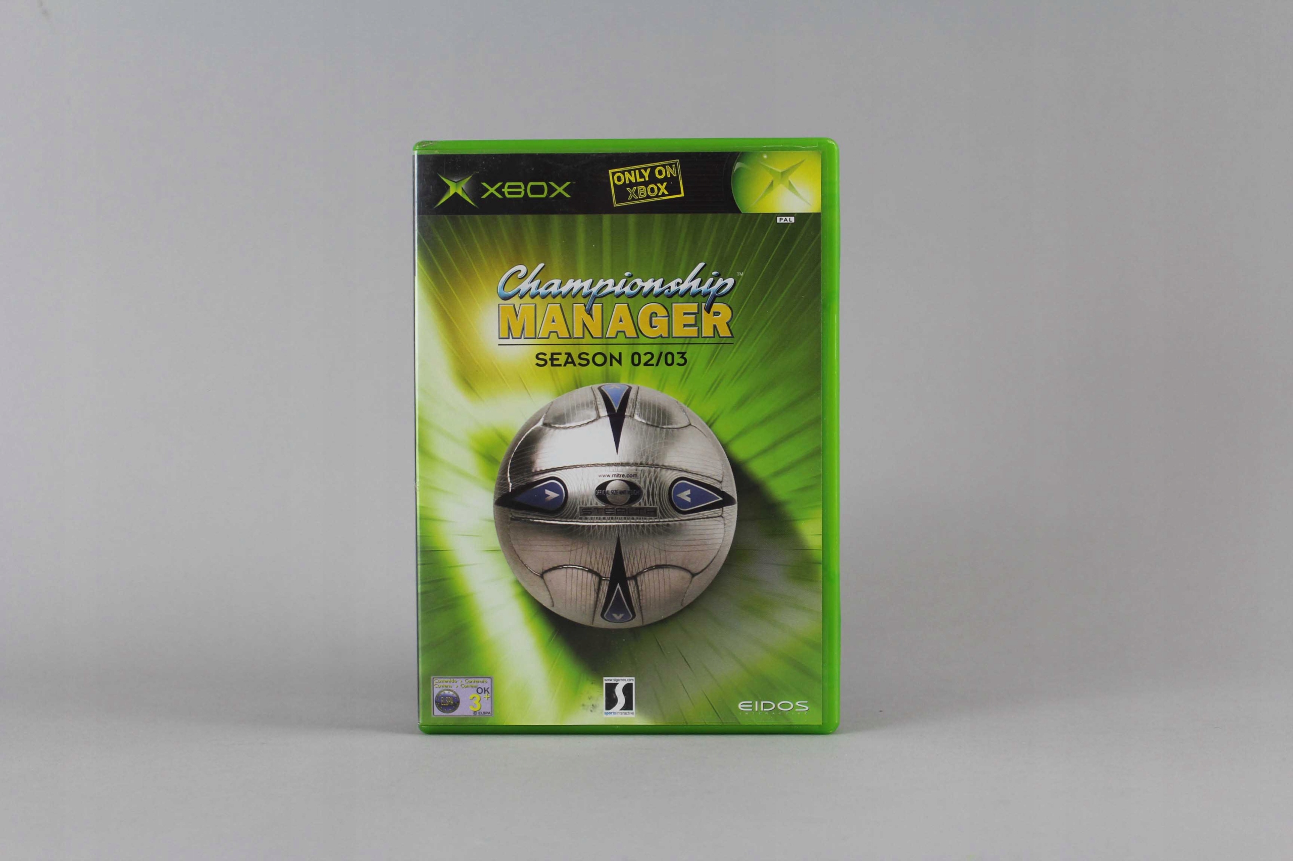 CHAMPIONSHIP MANAGER SEASON 02/03 XBOX Platforma Microsoft Xbox
