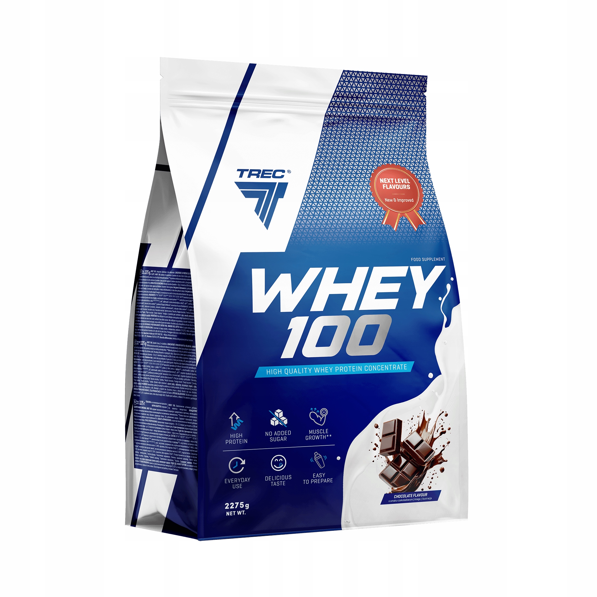Protein syrovátkový koncentrát Wpc Trec Nutrition prášek 2275 g čokoláda