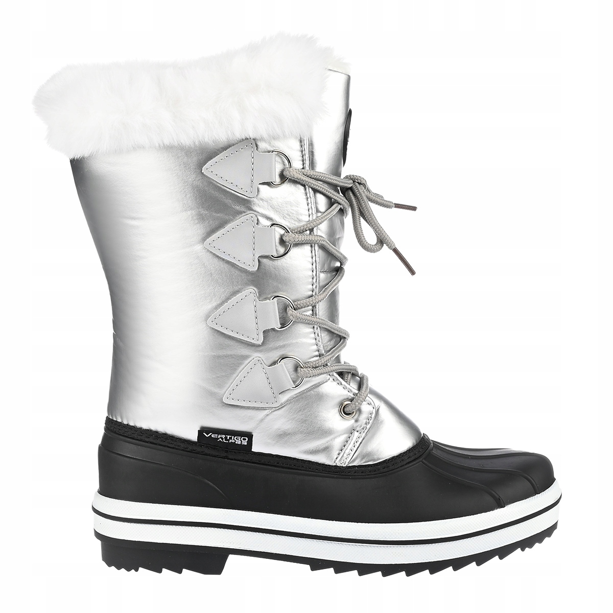 Dámské nepromokavé sněhule Vertigo Alpes Sorga zimní boty stříbrné 39