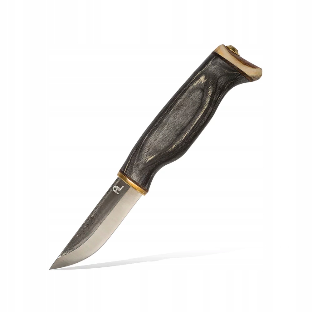 Nůž Arctic Legend Handicraft Knife Ocel Uhlíková Černěná Bříza Karelská