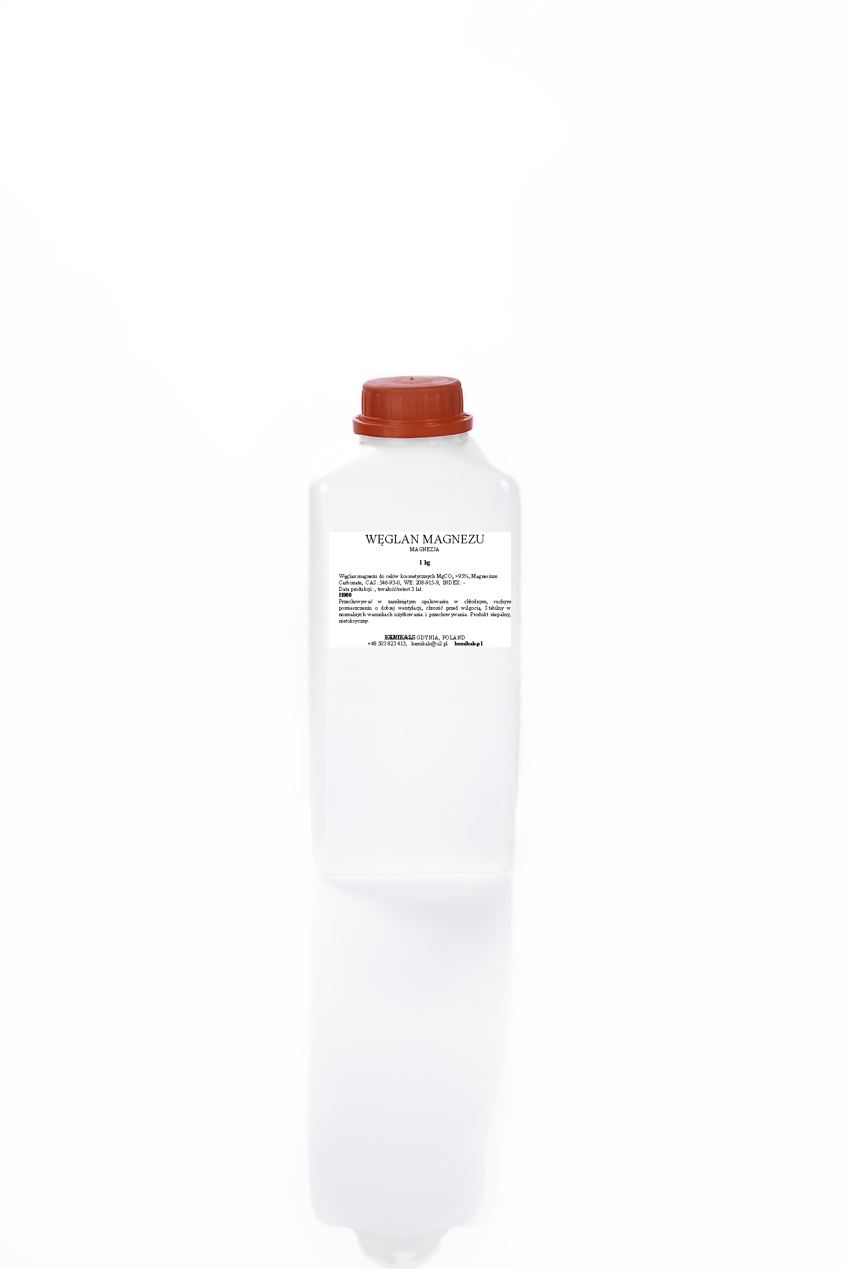 WĘGLAN MAGNEZU, MgCO3, MAGNEZJA 1 KG 13669429652 Allegro.pl