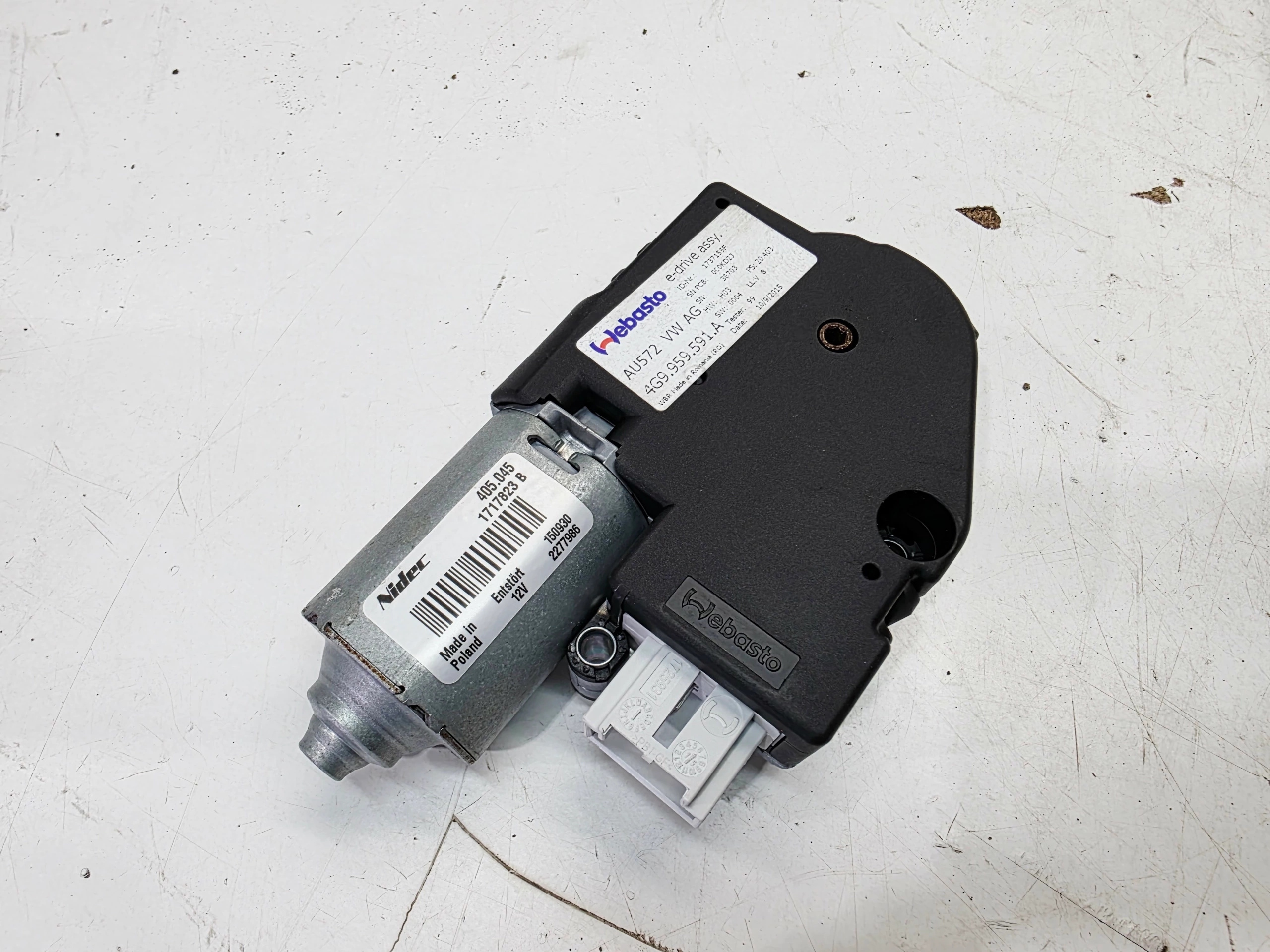 motor schiebedach PANORANY AUDI A6 C7 4G9959591A