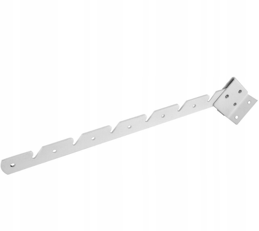 Levně Sušák balkon silný ocelový výsečník skládací 42cm