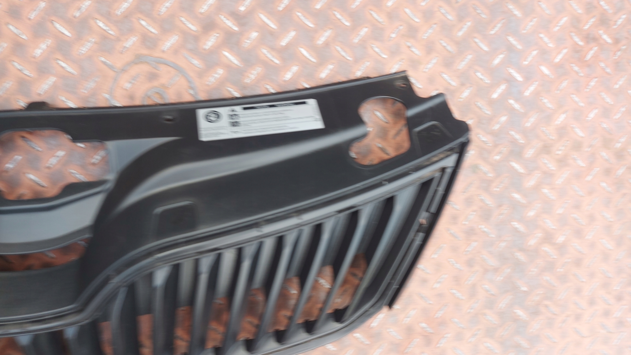 maska maska nárazníku předek SKODA RAPID II 12
