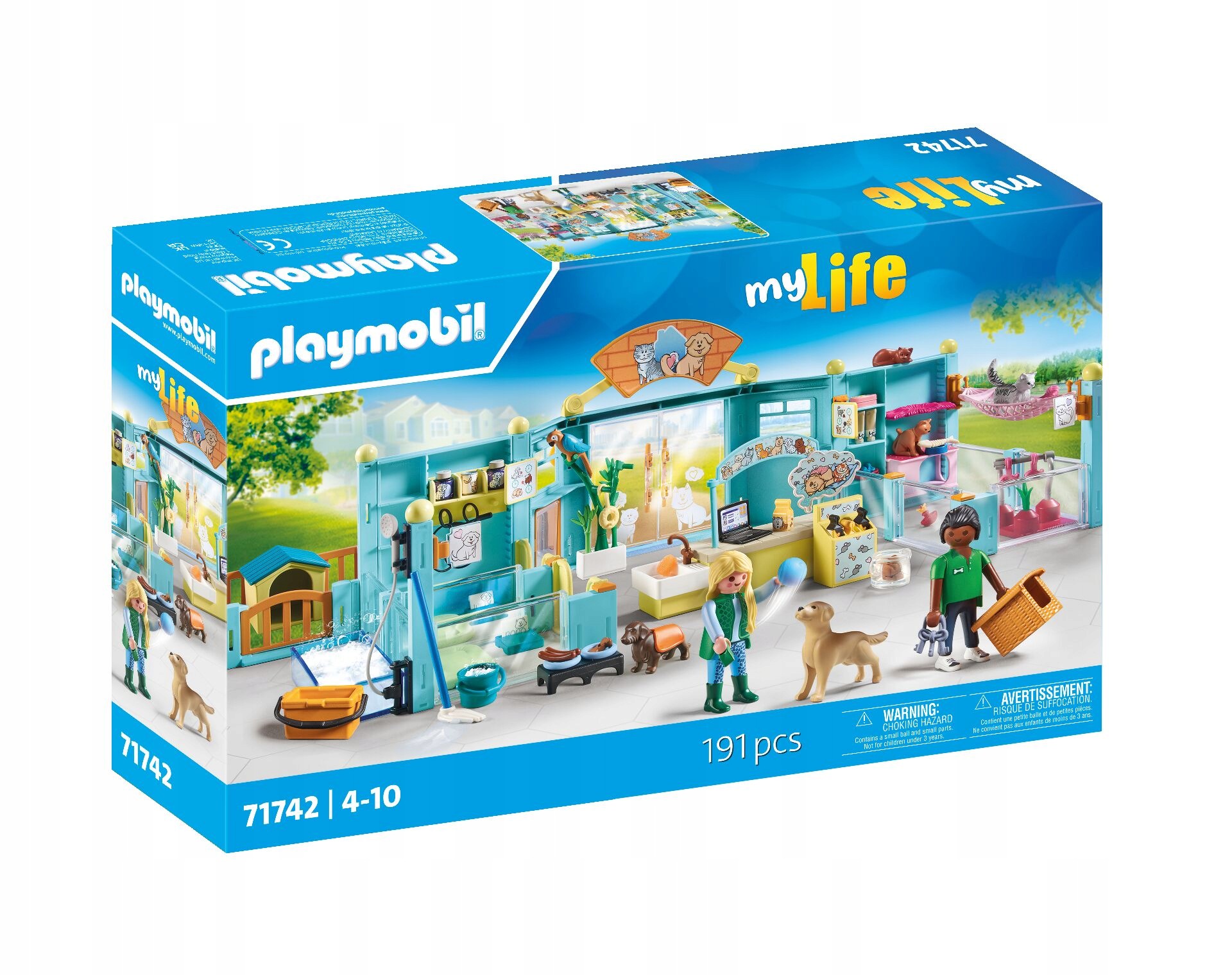 PLAYMOBIL 71742 My Life Hotel dla zwierząt