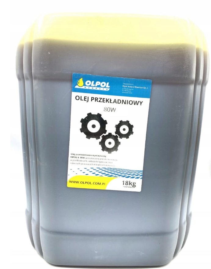 

Olej Przekładniowy Hipol 6 80W 20L
