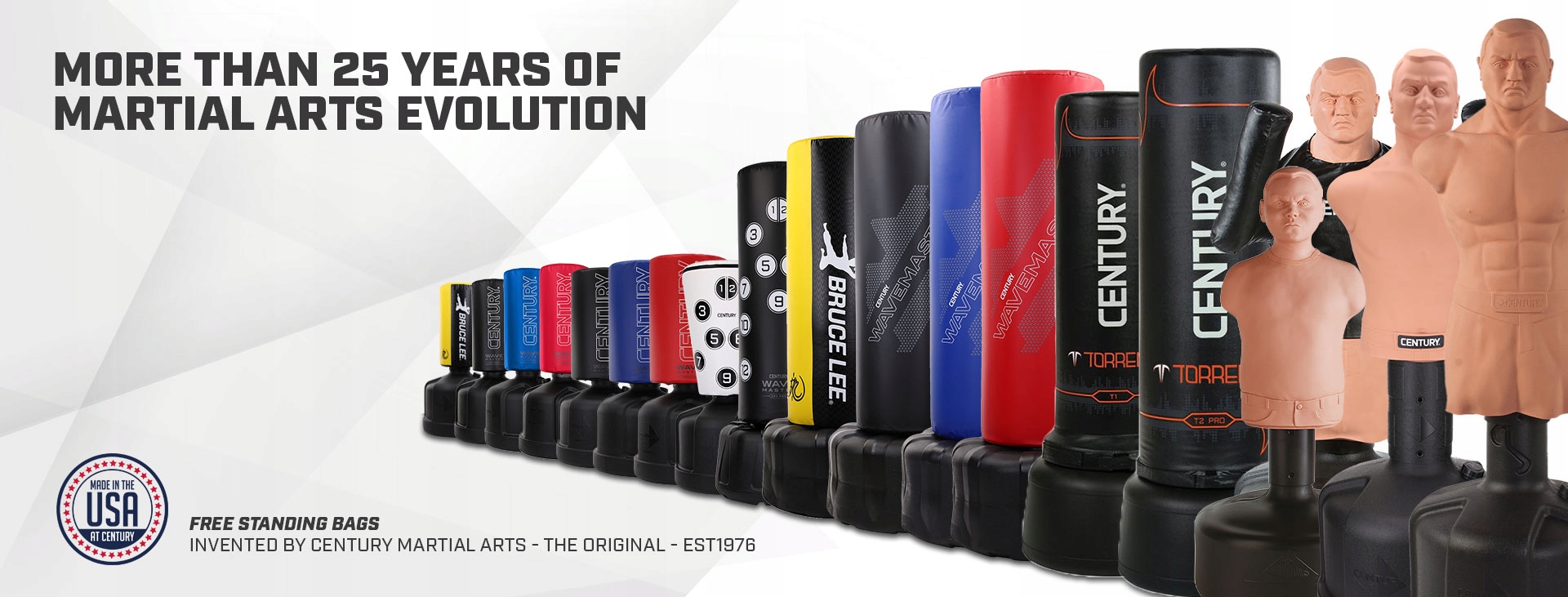 Strefy uderzenia worka treningowego Century Wavemaster 2XL Pro Model 101771K