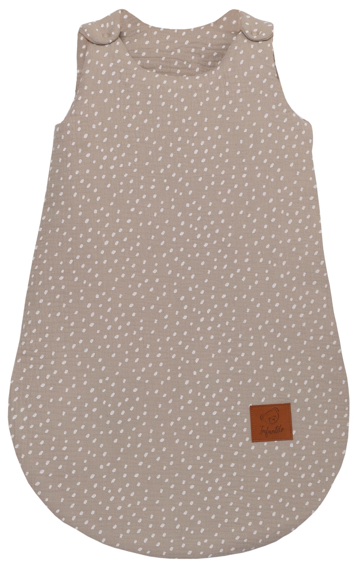 

Śpiworek Niemowlęcy Ocieplany Muślinowy Dots