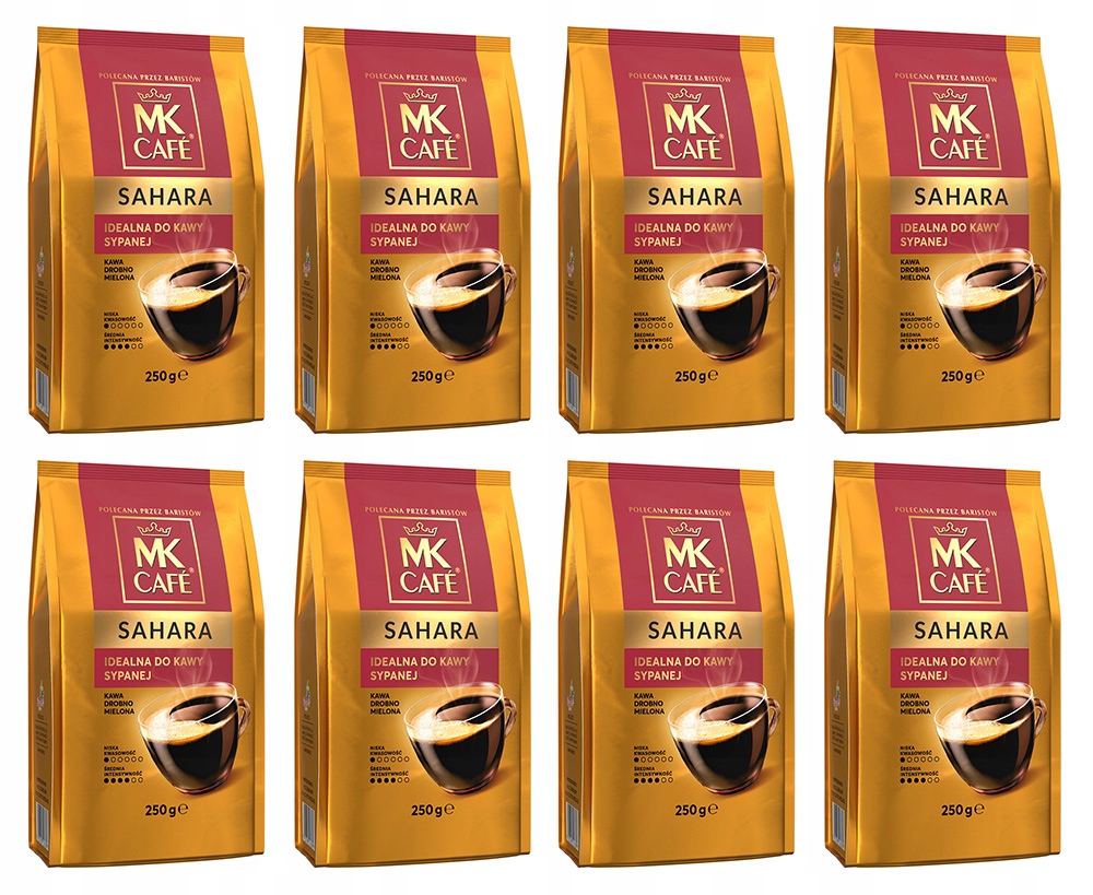 Kawa mielona Mk Cafe Sahara 250g 8 szt. (2 kg)