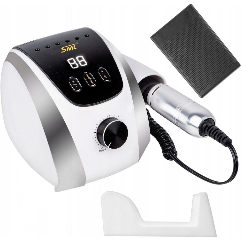 Profesjonalna Frezarka Do Paznokci Manicure Pedicure Zestaw EV13 68W Silver