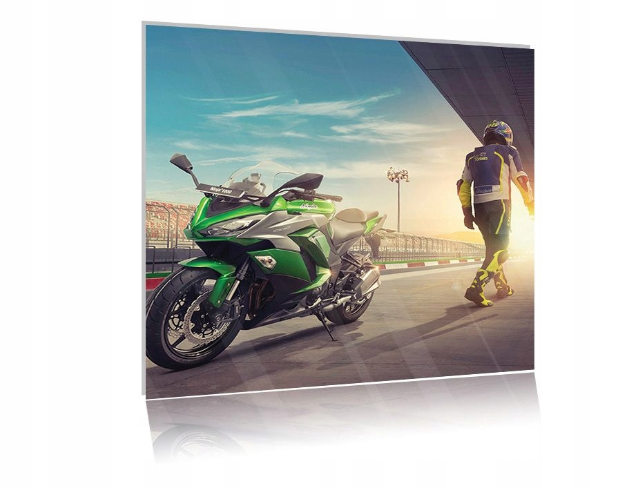 

Obraz szklany na szkle Kawasaki 04 30x30
