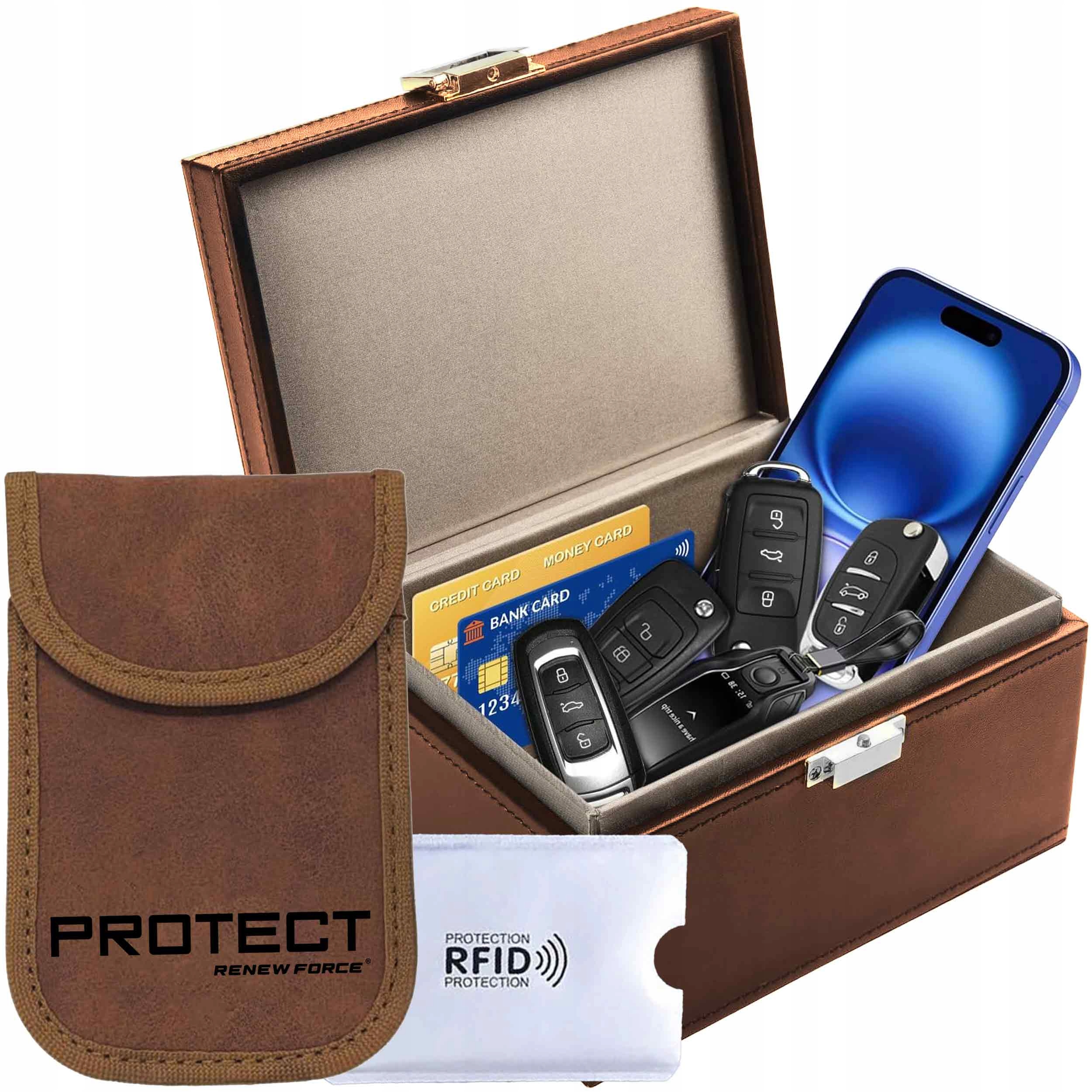 Krabička na klíček, uzamykací klíče keyless Smart Key Rfid proti krádeži