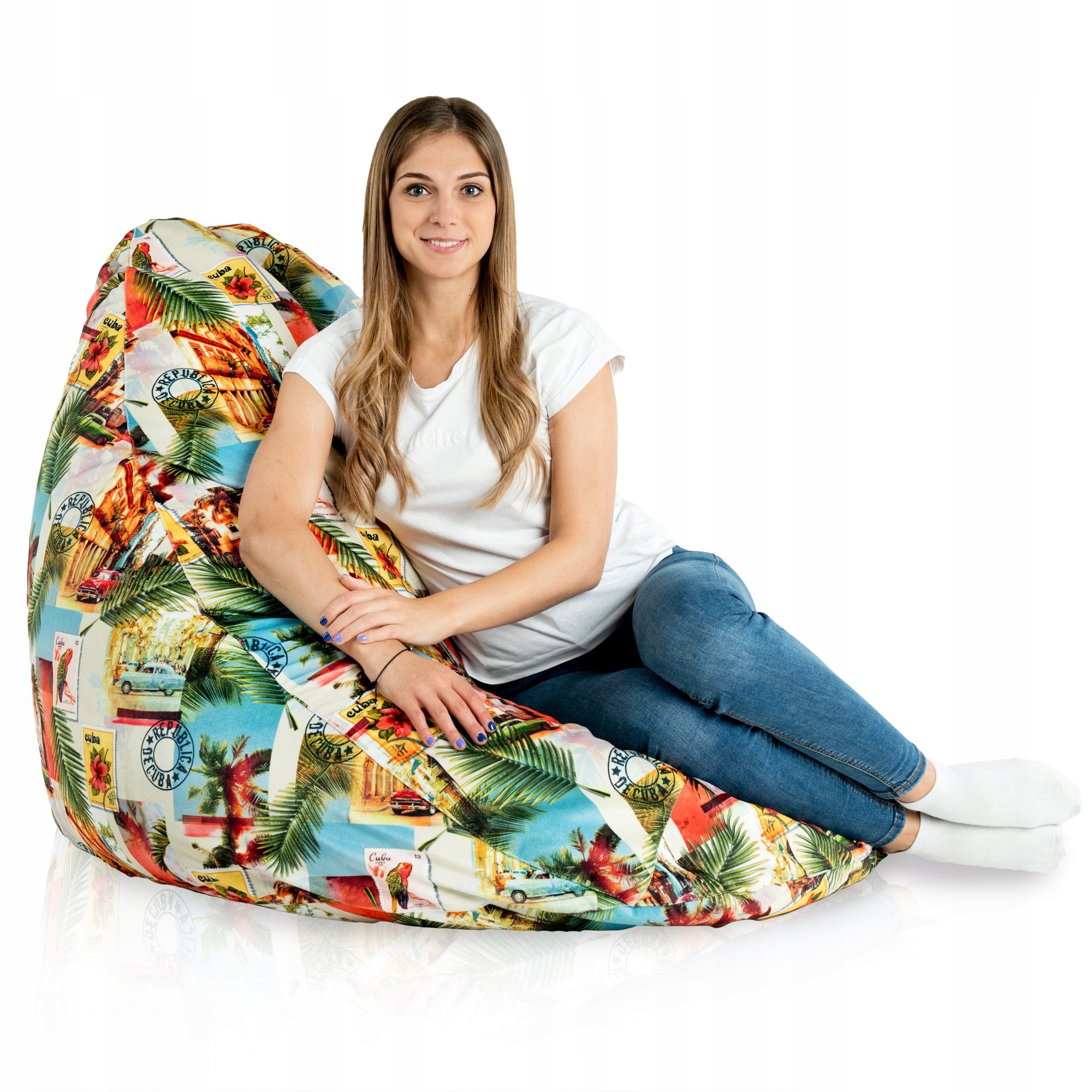 Sedací vak Sako Drop XXL křeslo Cuba