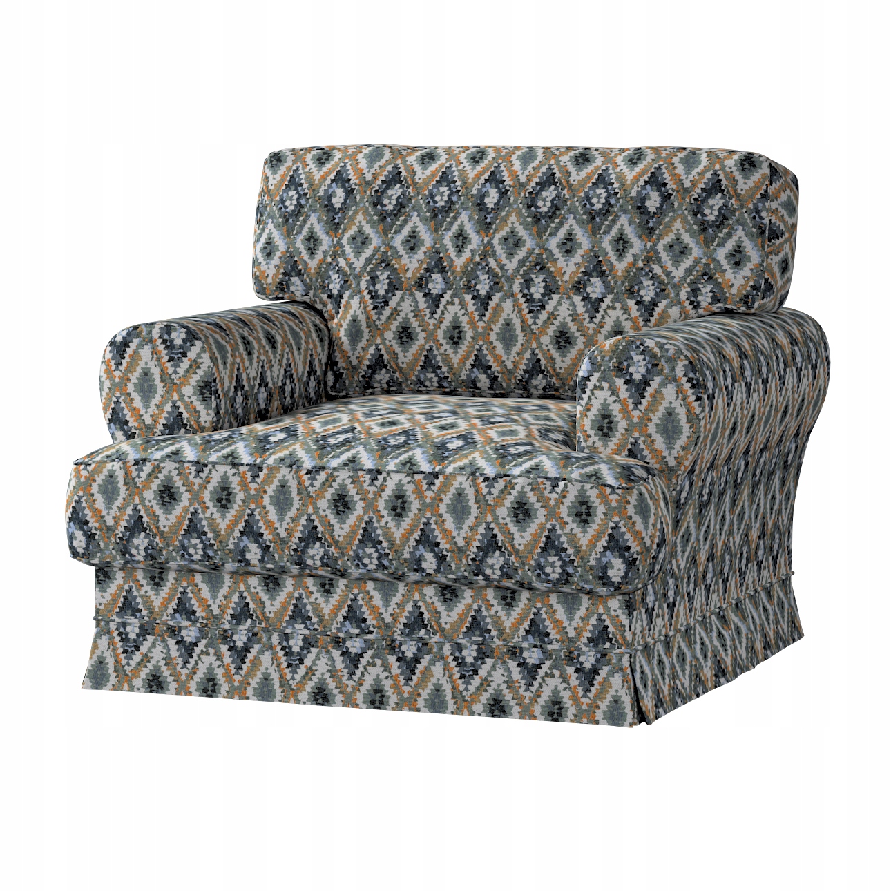 Poťah na kreslo Ekeskog Ikea, zelený