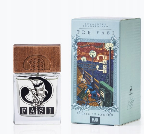 Parfém – Tre Fasi 50 ml Kapitán bomba Odborník Luční Kurvinox Majster