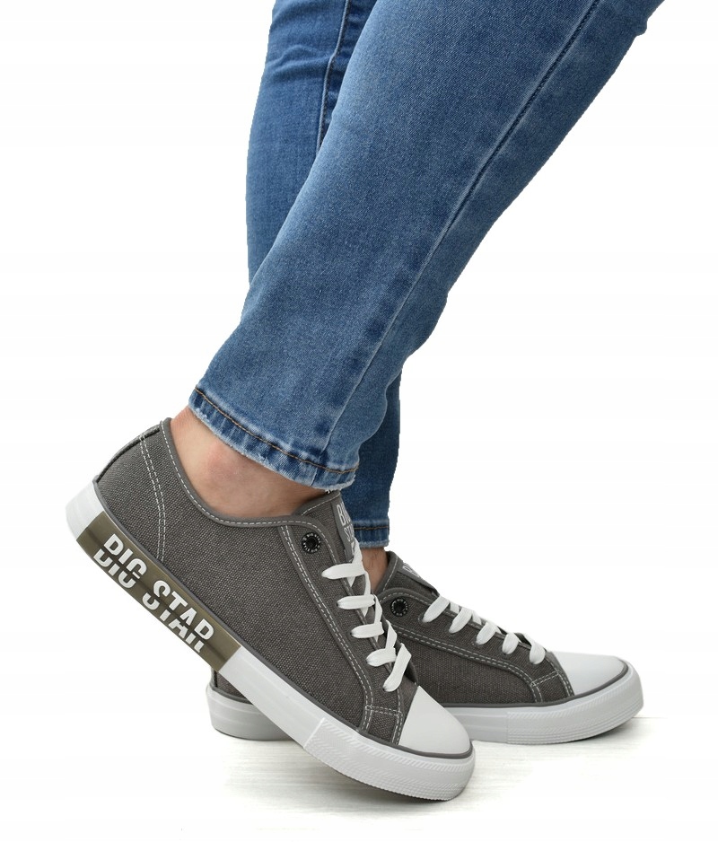 

Trampki męskie Big Star HH174049 Szare 43