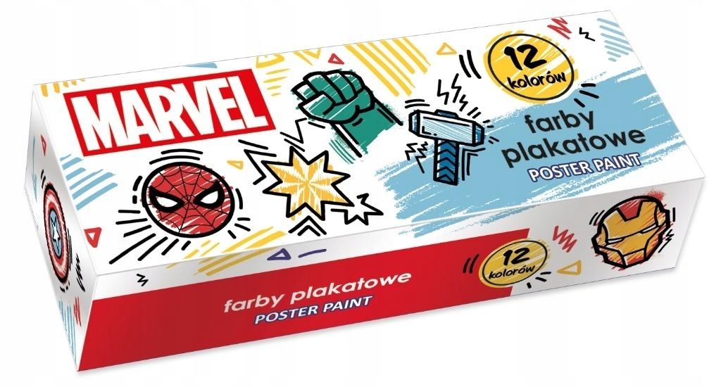 Farby plakatowe Avengers 20ml Beniamin