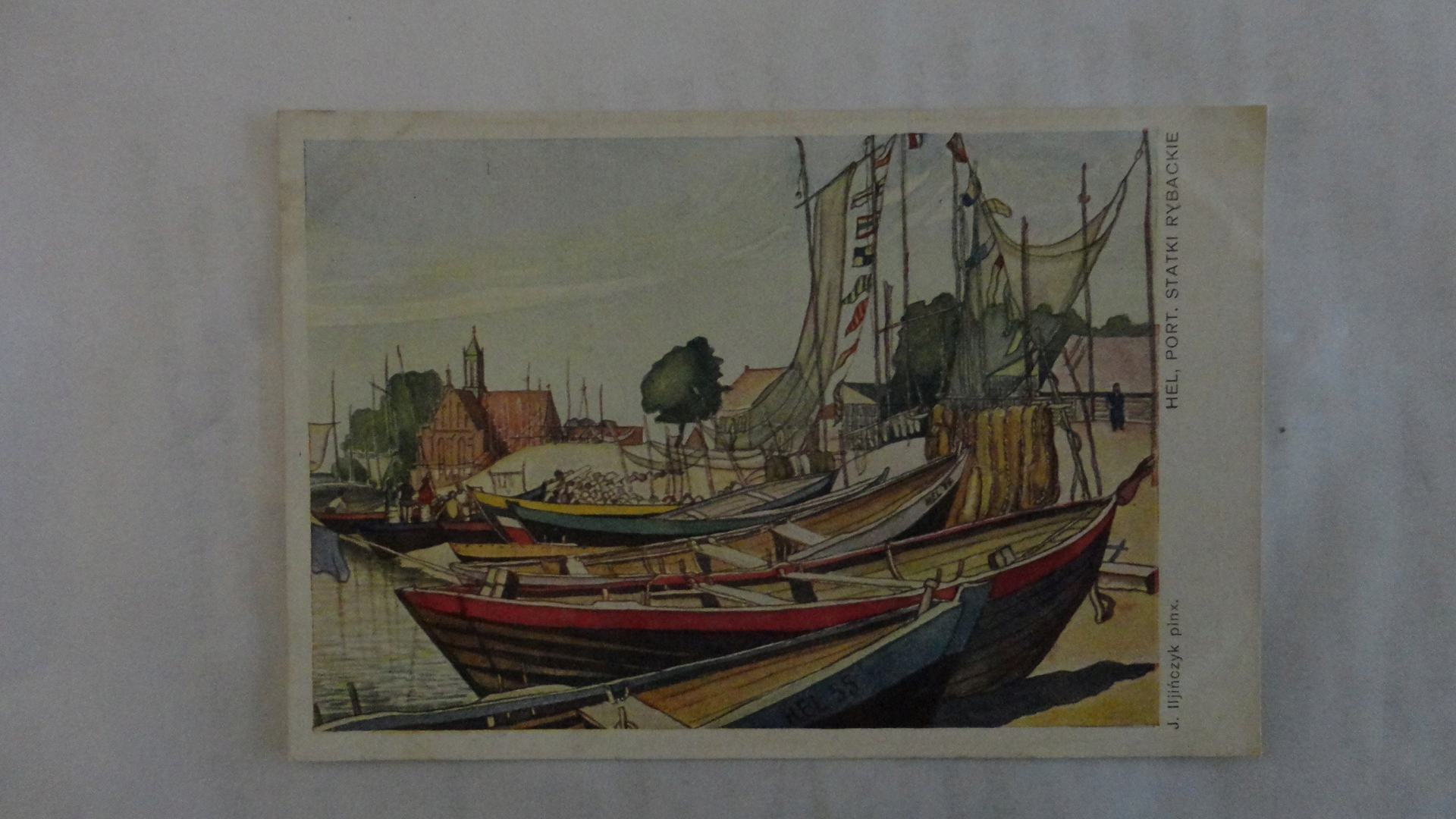 HEL ROZANKOWSKI PORT I STATKI RYBACKIE 5721